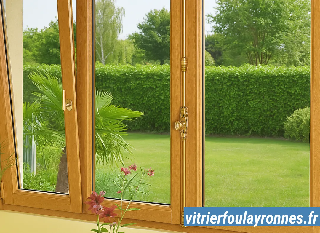 Installation de fenêtre en bois sur mesure Foulayronnes