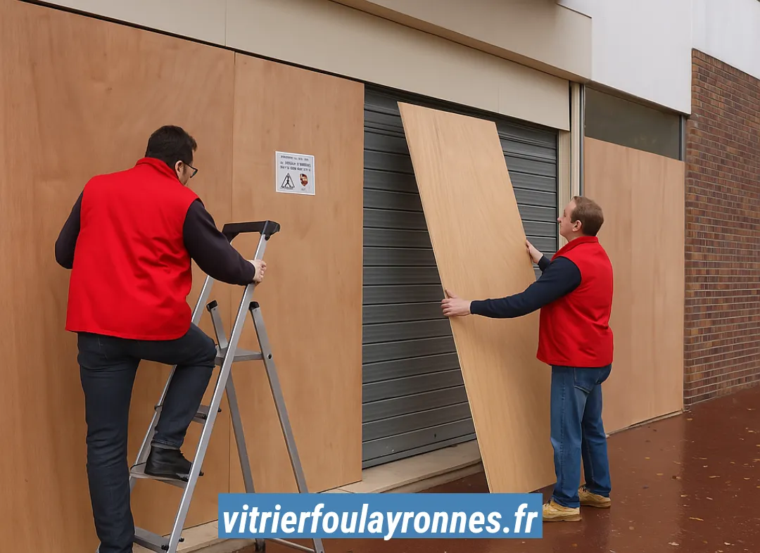 Mise en sécurité fermeture provisoire Foulayronnes